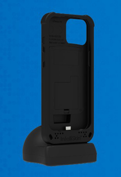 CX4388-3528 SOCKET MOBILE, DURASLED DS840, PERFORMANCE BARCODE SLED READER FOR IPHONE 16E & CHARGING DOCK<br />DSledDS840 Barcode Rdr iPhone 16e &charg