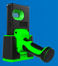 CX4622-3893 XG941 XSCNGRP BT LE BARCD RDR-I16E CHRG<br />SOCKET MOBILE, XTREMESCANGRIP XG941 PERFORMANCE BLUETOOTH LE BARCODE READER FOR IPHONE 16E W/CHARGING DOCK