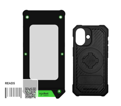 CX4838-4148 SOCKET MOBILE, XTREMESCAN MAG XS662 PROFESSIONAL BLUETOOTH LE MID-RANGE BARCODE READER WITH ROKFORM CASE FOR IPHONE 17