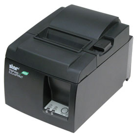 37952440 STAR MICRONICS, THERMAL PRINTER, TSP143IVUEWB GY US ESCP, TSP100IV X4, THERMAL, CUTTER, USB-C, ETHERNET (LAN), WLAN, BLUETOOTH, CLOUDPRNT, ANDROID OPEN ACCESSORY (AOA), GRAY, USB CABLE INCLUDED, INT P