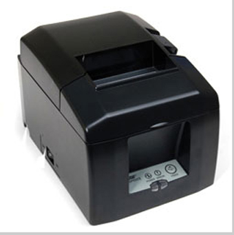 37966390 STAR MICRONICS, EOL, NO REPLACEMENT, CUSTOM FOR UBER, RESTRICTED TO CDW, THERMAL PRINTER, TSP 654BTI, GRY
