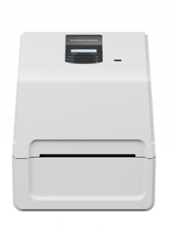 BV410T-GS02-QM-S "TOSHIBA, 4" WIDTH, 203DPI BARCODE PRINTER THERMAL TRANSFER  THERMAL PRINTING, USB  LAN I/F, WITH LCD PANEL, WHITE COVER MODEL"