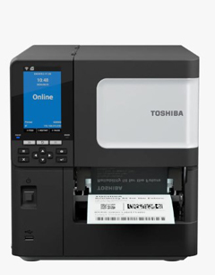 BX410TGS02DS01 TOSHIBA TABS, DESKTOP DIRECT THERMAL PRINTER, 4" 200 DPI 14 IPS - CENTER - RIBBON SAVE/NEAR EDGE - ETHERNET/USB - ZPL