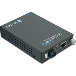 TFC-110S40D5 TRENDNET - NETWORKING - 10/100BASE-TX TO WDM TX-1550 SINGLE MODE FIBER CONVERTER(40KM)