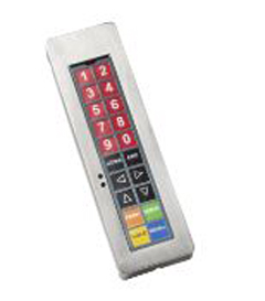 KBA-BB20-WR-TS-VER-RC TG3, MUST CALL FOR QUOTE, BUMP BAR, 17 KEY, WIRELESS, DURASWITCH, RS232, RECEIVER, VERTICAL