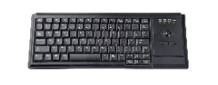 KBA-TG82-TBPUS TG3, EOL, CONTACT TG3 FOR REPLACEMENT, TG82, LOW PROFILE KEYBOARD, 82 KEY, PS/2, TRACKBALL, BLACK