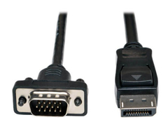 P581-003-VGA-V2 3ft DisplayPort to VGA Adapter