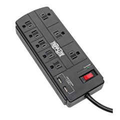 TLP88USBB Surge Protector Power 8-Outlet