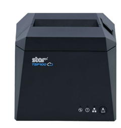 37966540 STAR MICRONICS, CUSTOM FOR UBER, RESTRICTED TO CDW, THERMAL PRINTER, TSP143IIILAN GY US UBR