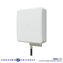 WMMG-7-27-5SP PANORAMA ANTENNA, DISCONTINUED, REPLACED BY BSM-6-60-5SP, MIMO, OMNI-DIRECTIONAL WALL/POST ANTENNA, 698 - 2700MHZ, 5M / 16", SMA (M)