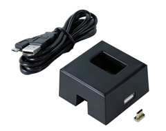 633809004889 WASP, WRS100SSBR RING SCANNER CHARGING CRADLE, INCLUDES 5 FOOT MICRO (M) TO USB A (M) CABLE (BLACK), AND MINI-USB ADAPTER<br />Wasp WRS100SBR Ring Scanner Charging Cra