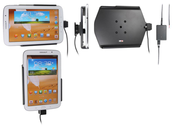 513535 PROCLIP USA, NCNR, CHARGING HOLDER WITH TILT SWIVEL FOR HARD WIRED INSTALLATION SAMSUNG GALAXY NOTE 8.0