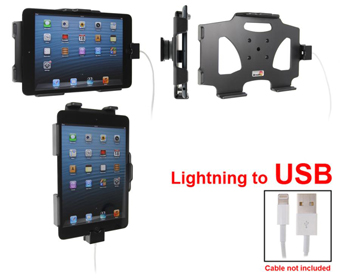 514448 PROCLIP USA, NCNR, HOLDER WITH CABLE ATTACHMENT- APPLE IPAD MINI (USB-LIGHTNING)