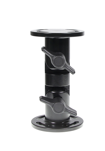 710826 PROCLIP USA, NCNR, PEDESTAL MOUNT KIT; SOLID CORE-HD; BLK, 4 INCH (AVAIL IN WHITE)