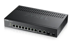 GS2220-10 ZYXEL NETWORKS, GS2220-10 - 8 PORT MANAGED GIGABIT SWITCH + 1YR NEBULA PRO