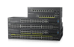 GS2220-10HP ZYXEL NETWORK, GS2220-10HP - 8 PORT MANAGED GIGABIT POE+ SWITCH  + 1YR NEBULA PRO 180W POWER BUDGET