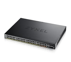 XGS2220-54HP ZYXEL NETWORKS, XGS2220-54HP - 48-PORT GIGABIT POE 600W L2 MANAGED + 4 SFP+ 10G + 2 RJ45 10G (54 TOTAL PORTS) + 1Y NEBULA PRO