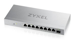 XMG108 ZYXEL NETWORKS, XMG108,8-PORT 2.5GBE UNMANAGED SWITCH WITH 1 PORT 10G SFP+