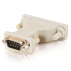 CTG-02450 CABLES TO GO, DB9 MALE TO DB25 MALE SERIAL ADAPTER