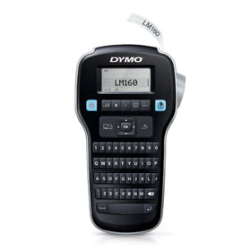 1790415 DYMO, EOL, DISCONTINUED, REPLACED BY 2175086, LABELMANAGER 160, EASY-TO-USE LABEL MAKER WITH ONE-TOUCH SMART KEYS