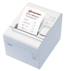 C31C414A8881 EPSON, TM-L90, THERMAL LABEL PRINTER, ETHERNET (E03), EPSON COOL WHITE, WITH LABEL SOFTWARE CD, INCLUDES POWER SUPPLY<br />TM-L90 E03 ECW INCL PS-180 CD-ROM