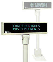 PDCABLE-09 LOGIC CONTROLS, CABLE, POLE DISPLAY INTERFACE CABLE WITH DIN6F, OLD STLYE BIG DIN & DB9F