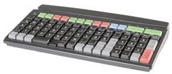 90328-410-1800 PREHKEYTEC, REFER TO 90328-410/1805, MCI96 PROGRAMMABLE KEYBOARD (COMPACT, 96-KEY, ROW & COLUMN, USB CABLE, AND NO MSR) - COLOR: BLACK