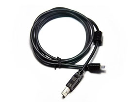 190191-000 CABLE, USB TYPE A MALE TO MINI-B MALE, 1M PORTSMITH, USB CABLE; STD.-A MALE TO MINI-B MALE, 1M Cable (1 Meter, USB Type A, Male to MINI-B Male)