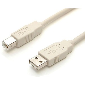 USBFAB6 USB CABLE 6 FT. TYPE A MALE TYPE B MALE. STARTECH.COM USB CABLE 6 FT. TYPE A MALE TYPE B MALE,-CHK PRICE W PM!
