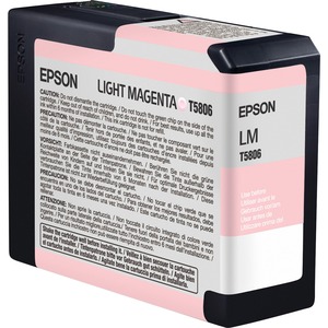 T580B00 VIVID LIGHT MAGENTA FOR SP 3880 VIVID LIGHT MAGENTA ULTRACHROME K3 INK FOR STYLUS PRO 3880 80ML INK CRTG K3 F/SP3880 VIVID LGT MGNTA