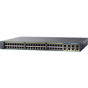 WS-C2960-48PST-L-M Catalyst 2960 (48 10/100 PoE + 2 SFP + 2 1000BT LB 3-Pack) CATALYST 2960 48PORT 10/100 POE+2SFP+2X1000BT LB 3PK CATALYST 2960 48PORT 10/100 POE+2XSFP+2X1000BT LB