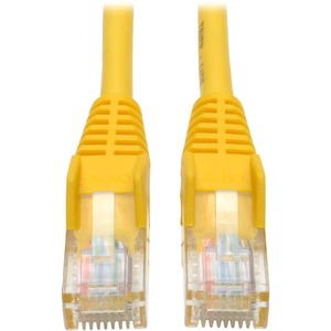 N001-010-YW TRIPP-LITE CAT5E (350MHZ) YELLOW SNAGLESS MOLDED PATCH CABLE RJ45M/M 10feet TRIPP-LITE, CAT5E (350MHZ) YELLOW SNAGLESS MOLDED PATCH CABLE RJ45M/M 10FEET 10FT CAT5E YELLOW SNAGLESS MOLDED RJ45 M/M PATCH CABLE 350MHZ