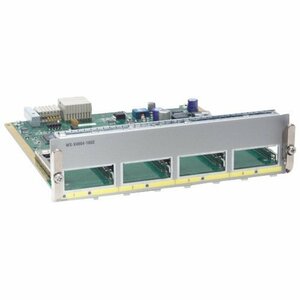 WS-X4904-10GE- 4 port wire speed 10GE card 4PORT WIRE SPEED 10GE CARD 4 Port Wire Speed 10GE Card CATALYST 4900M 4PORT 10GE HALF CARD WITH X2 INTERFACES