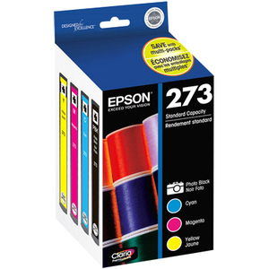 T273520-S COLOR MULTI PACK W SENSORMATIC  EX CLARIA PREMIUM COLOR MULTI PACK INK CART W/SENSORMATIC F/EXPRESSION