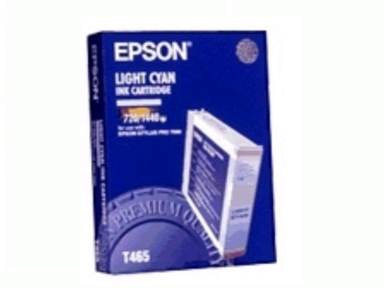 T465011 LIGHT CYAN INK CRTG F/STYLUS PRO 7000 Ink Cartridge - Light Cyan - 110 ml - 28 Page(s) A1 @ 40 % Coverage 720 dpi,3800Page(s) A4 @ 5 % Coverage 360 dpi LIGHT CYAN INK CARTRIDGE FOR STYLUS PRO 7000