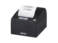 CT-S4000ESU-BK-M CT-S4000 112MM SEH ETH&USB BLK SENSR BK CITIZEN, CT-S4000, THERMAL POS PRINTER, 112MM, 150 MM/SEC, 69 COL, SHE ETHERNET & USB, BLACK MARK SENSOR CT-S4000 - POS receipt printer - Monochrome - Thermal line - Max. 150 mm/sec (35.4 lines/sec) - 203 dpi x 203 dpi - 92, 69, 104 - Ethernet;USB - Black - AC 120/ Thermal POS, CT-S4000, USB, SER,Black Mark Sensor, BK