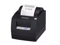 CT-S310A-RSUC-BK CT-S310 80MM SER&USB BLACK CHINESE CT-S310 Thermal POS Printer (Serial and USB Interfaces, Chinese Character with External Power Supply) - Color: Black