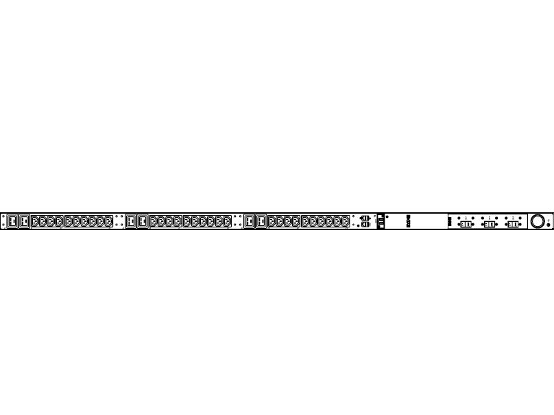 PW314MI0U254 NESS-EPDU OU VERT 3 PHASE 40AMP,120/208V