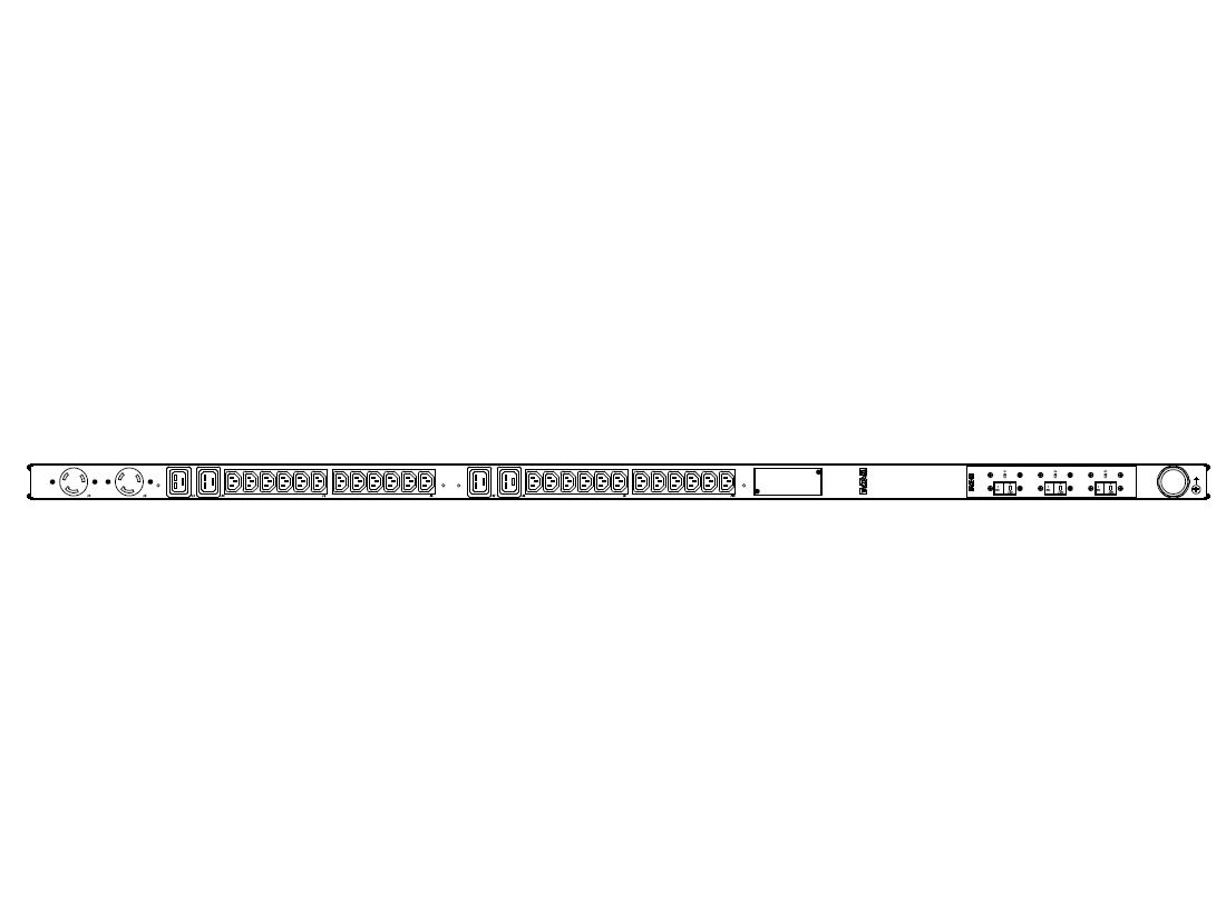 PW314BA0U251 NESS-IEC320-C13 24IEC320-C19 4L6-30