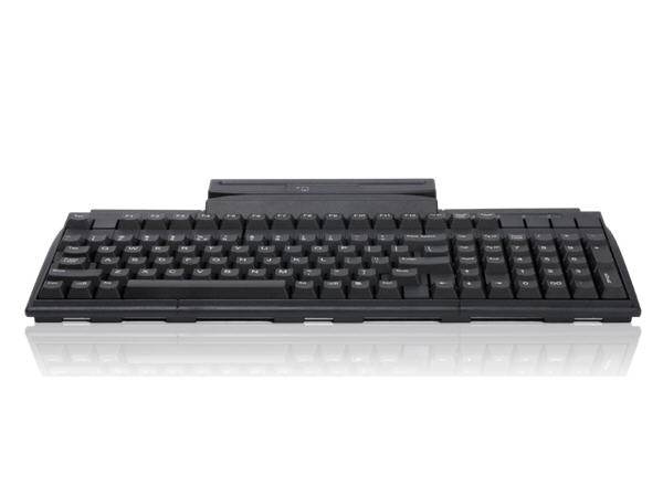 90320-641-1800 PREHKEYTEC, REPLACED BY 90320-641/1805, MC147 PROGRAMMABLE KEYBOARD (FULL SIZE, 147-KEY, ALPHA, USB CABLE, AND NO MSR) - COLOR: BLACK