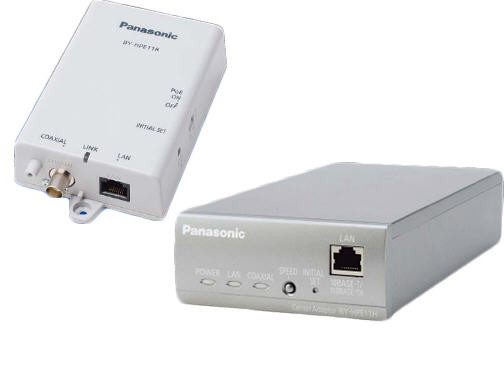 BYHPE11KT COAXIAL-LAN CONVERTER WITH POE