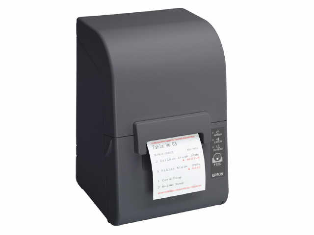 C31C391201 TM-U230 SER CTD PS-180 INCL EDG RSU SW TM-U230 Receipt Kitchen Printer (Serial Interface, Coated Case, RSU Software and PS-180 Power Supply) - Color: Epson Dark Gray EPSON, TM-U230, DOT MATRIX KITCHEN PRINTER, SERIAL, EPSON DARK GRAY, COATED CASE, RIGHTSIDEUP FIRMWARE, POWER SUPPLY INCLUDED TM-U230 Kitchen Printer - Two-Color - Serial - Coated - Dark Gray TMU230-201 SERIAL EDG COATED CASE W/PS