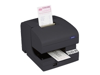 C31C488161 TM-J7100 I/J 2CLR RED/BLK SER EDG TM-J7100 POS Ink Jet Printer (2 Color, Red-Black, Serial Interface - Requires PS-180) - Color: Dark Gray EPSON, TM-J7100, INK JET RECEIPT & SLIP PRINTER, SERIAL,EPSON DARK GRAY, NO MICR, NO SMARTPASS, RED & BLACK INK, POWER SUPPLY REQUIRED, NON CANCELLABLE, NON RETURNABLE EPSON, DISCONTINUED, NO REPLACEMENT, TM-J7100, INK JET RECEIPT & SLIP PRINTER, SERIAL,EPSON DARK GRAY, NO MICR, NO SMARTPASS, RED & BLACK INK, POWER SUPPLY REQUIRED, NON CANCELLABLE, NON RETURNABLE Receipt printer - color - ink-jet - 9 in x 11.7 in - 180 dpi x 180 dpi - up to 17 lines/sec (mono) / up to 17 lines/sec (color) - capacity: 1 rolls - Serial J7100 S01 EDG PS-180 NOT INCL NOMICR NOSMARTPAS RED/BLACK INK