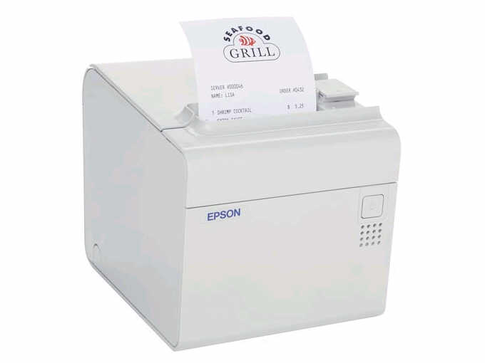 C31C402014 TM-T90 PNTR WHT PAR PS-180 TM-T90 Receipt Printer - Color - Thermal Line - 180 dpi - Parallel - Cool White - PS-180 EPSON, TM-T90P-024, THERMAL RECEIPT PRINTER, PARALLEL, EPSON COOL WHITE, 2 COLOR CAPABLE, POWER SUPPLY INCLUDED EPSON, DISCONTINUED, TM-T90P-024, THERMAL RECEIPT PRINTER, PARALLEL, EPSON COOL WHITE, 2 COLOR CAPABLE, POWER SUPPLY INCLUDED