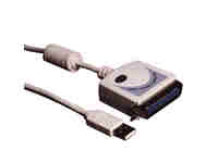 FPCCBL19 USB TO PARALLEL PRINTER CABLE<br />PRINTER CBL USB TO PAR F/ C1320D,P7230