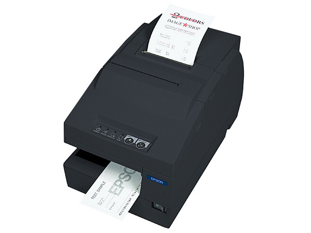 C31C625A8771 TM-H6000III EDG W/UB-S01 SER IFC CRD TM-H6000III Multifunction Printer (Serial Interface, Validation and No MICR/Endorsement - Requires PS180) - Color: Dark Gray EPSON, TM-H6000III, HYBRID THERMAL RECEIPT & DOT MATRIX PRINTER, SERIAL, DARK GRAY, NO MICR,NO ENDORSEMENT,W/ DROP IN VALID,REQ POWER SUPPLY & CABLE TM-H6000III Printer - Two-color - Thermal Line / Dot-matrix - 63 lps - 56 columns - Serial - Dark Gray - Drop-In Validator TM-H6000III-S01 SER EDG NO MICR NO ENDORS W/DROP N VALIDATION NO PS