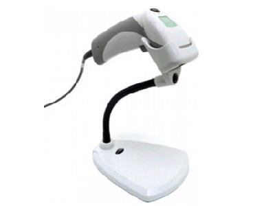 CR1411-PKR2-F1 CR1400 LIGHT GRY RS232 CBL STAND CODE, CR1400, BAR CODE READER, 8 FT COILED RS232 CABLE, STAND, LIGHT GRAY