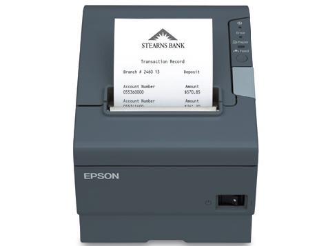 C31CA85A6671 T88V E03 EDG INCL 671 EPSON, TM-T88V, THERMAL RECEIPT PRINTER - ENERGY STAR RATED, EPSON DARK GRAY, ETHERNET (UB-E03) AND USB, MULTILINGUAL SIMPLE CHINESE, PS-180 INCLUDED EPSON, DISCONTINUED, REFER TO C31CA85A5691 TM-T88V, THERMAL RECEIPT PRINTER - ENERGY STAR RATED, EPSON DARK GRAY, ETHERNET (UB-E03) AND USB, MULTILINGUAL SIMPLE CHINESE, PS-180 INCLUDED