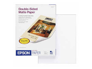 S041568-F DOUBLE SIDED MATTE PPR(8.5X11)(50 CT) 50SHT 8.5X11 LETTER DOUBLE SIDED MATTE PAPER F/SP PRINTERS Ink Jet Double-Sided Matte Paper- Letter Size 8.5 x 11Inch- 50 Sheets/Pack