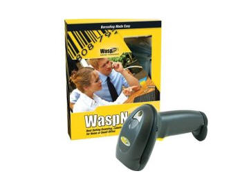 633808390310 WASPNEST WLS9500 LSR BARCODE SCNR KIT WASP, BAR CODE NEST LASER BUSINESS EDITION WASPNEST SUITE - WLS9500 LASER SCANNER, USB WASPNEST W/WLS9500 BARCODE SCANNER WITH USB CABLE